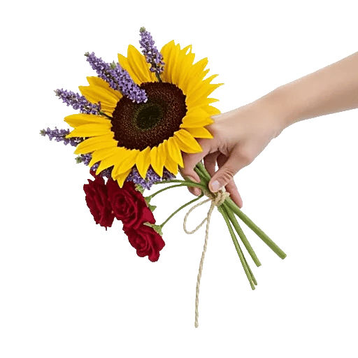 Golden Sunflower Bouquet