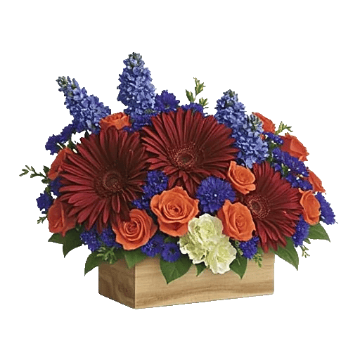 Crimson Blossom Harmony