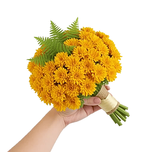 Golden Petal Harmony