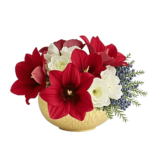 Crimson Blossom Harmony