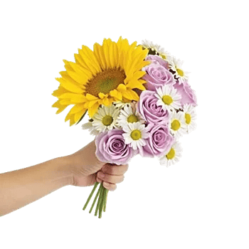 Golden Sunflower Bouquet