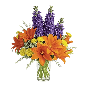 Graceful Lily Display