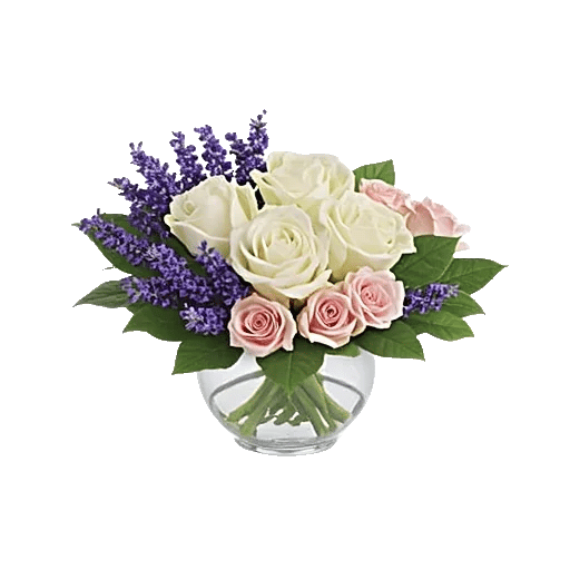 Blush Romantic Centerpiece