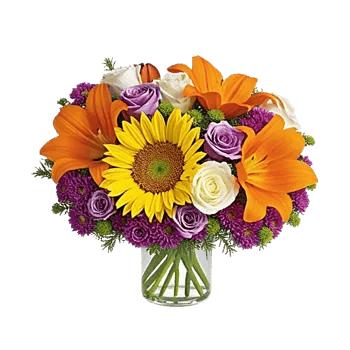 Radiant Bloom Cascade