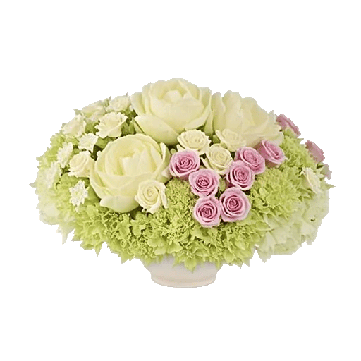 Blush Romantic Centerpiece