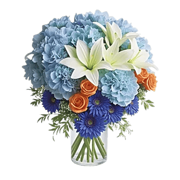 Azure Sky Blooms