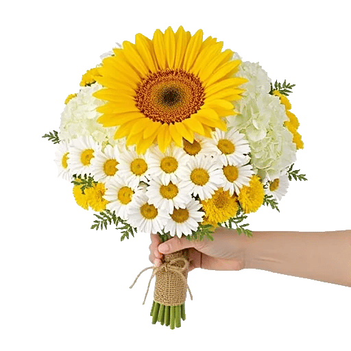 Golden Sunflower Bouquet