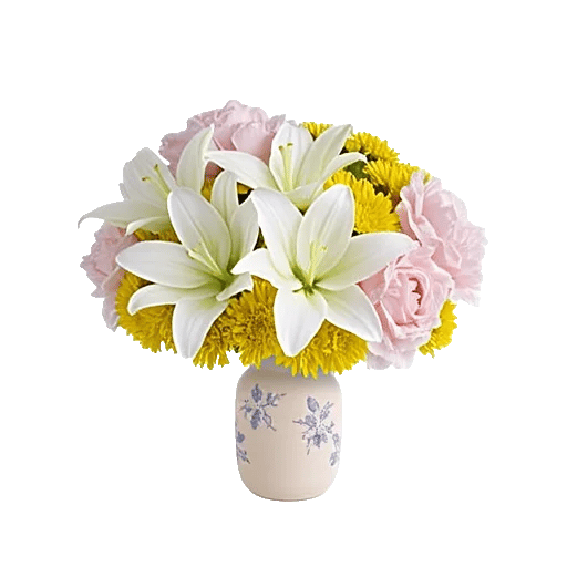 Graceful Lily Display