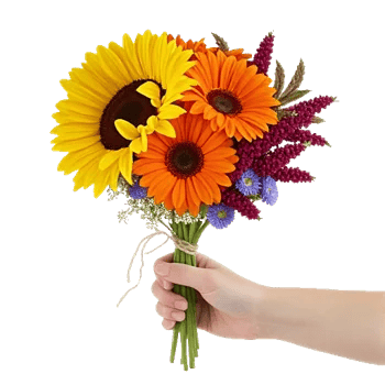 Amber Sunflower Glow