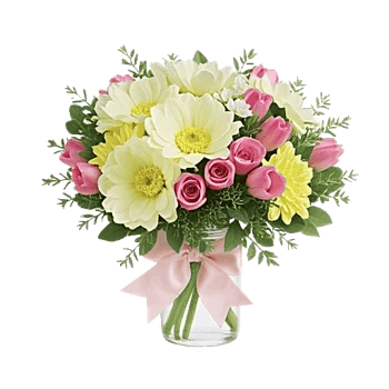 Blush Romantic Centerpiece