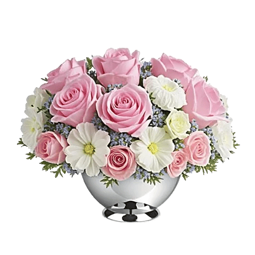 Blush Romantic Centerpiece