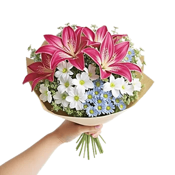 Graceful Lily Display