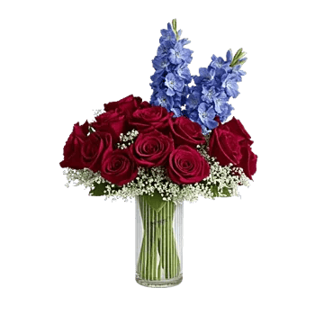 Crimson Blossom Harmony