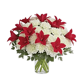 Crimson Blossom Harmony