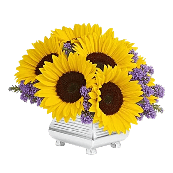 Golden Sunflower Bouquet