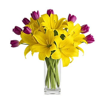 Graceful Lily Display