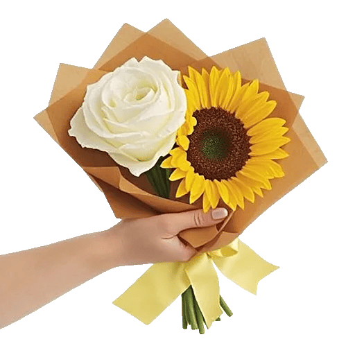 Golden Sunflower Bouquet