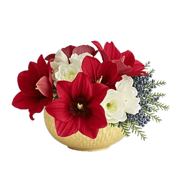 Crimson Blossom Harmony