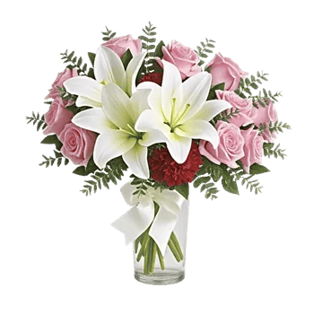 Graceful Lily Display