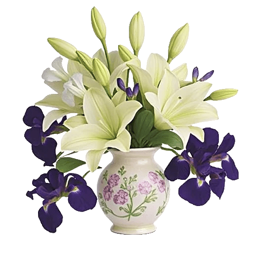Serene Lily Cascade