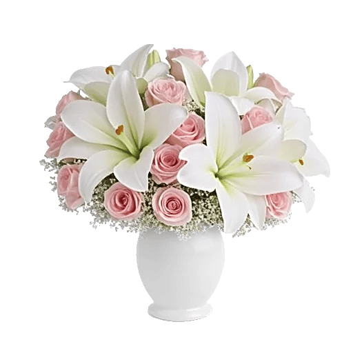 Graceful Lily Display