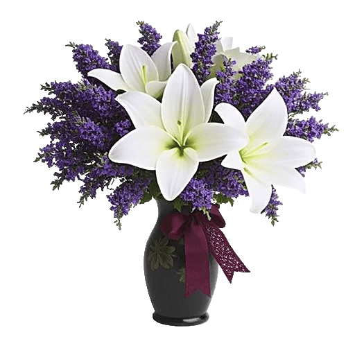 Graceful Lily Display