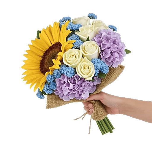 Golden Sunflower Bouquet