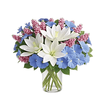 Graceful Lily Display