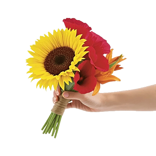 Golden Sunflower Bouquet