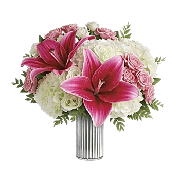 Graceful Lily Display