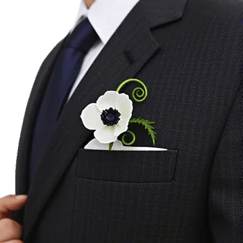 Modern White Orchids