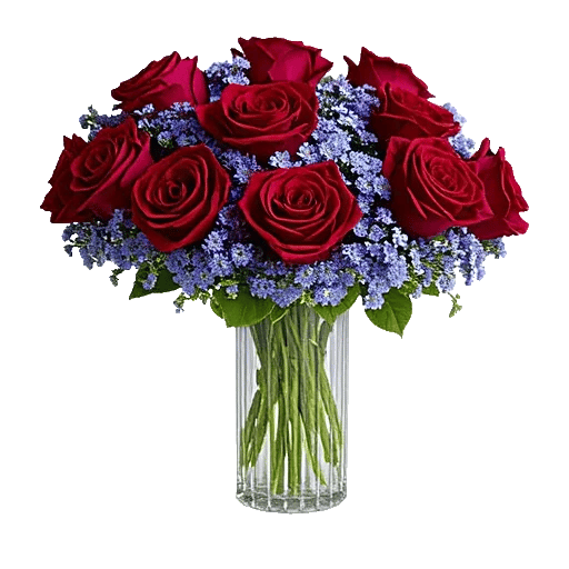 Crimson Blossom Harmony