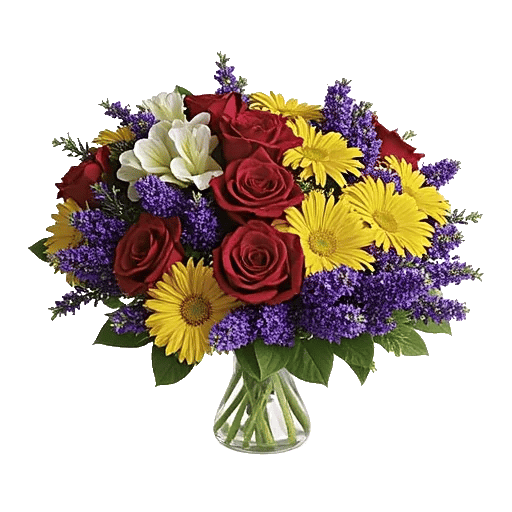 Crimson Blossom Harmony