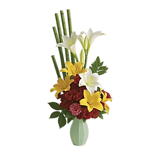 Graceful Lily Display