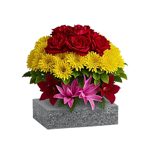 Graceful Lily Display