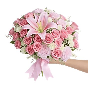 Graceful Lily Display