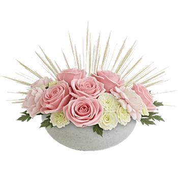 Blush Romantic Centerpiece