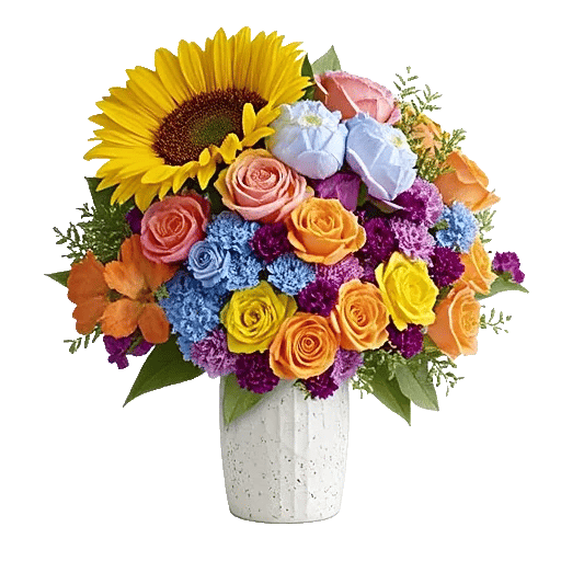 Radiant Bloom Cascade