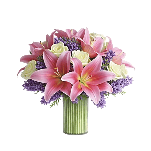 Graceful Lily Display
