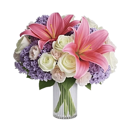 Graceful Lily Display
