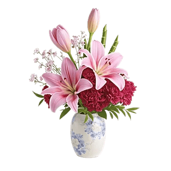 Graceful Lily Display