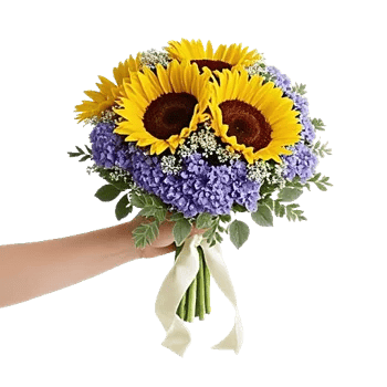Golden Sunflower Bouquet