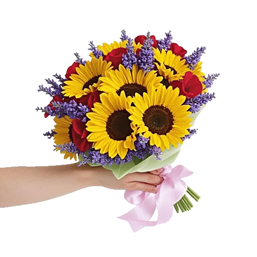 Golden Sunflower Bouquet