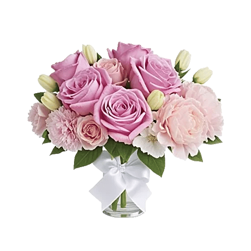 Blush Romantic Centerpiece