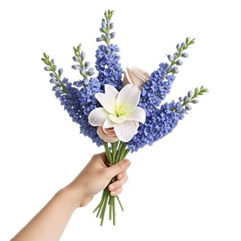 Graceful Lily Display