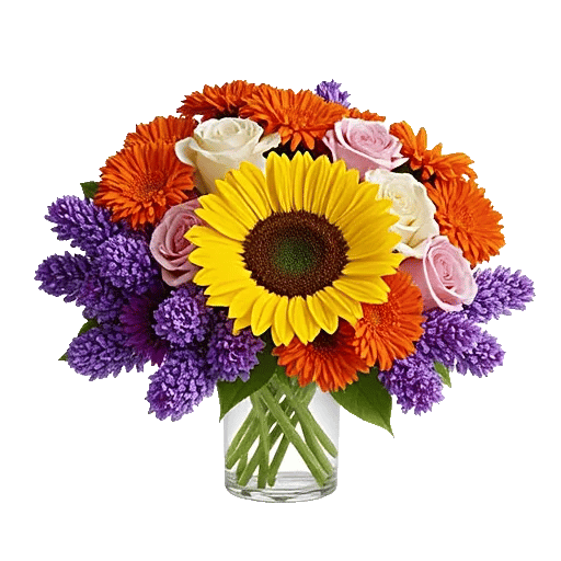 Radiant Bloom Cascade