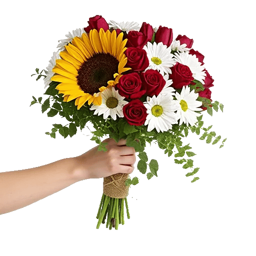 Golden Sunflower Bouquet