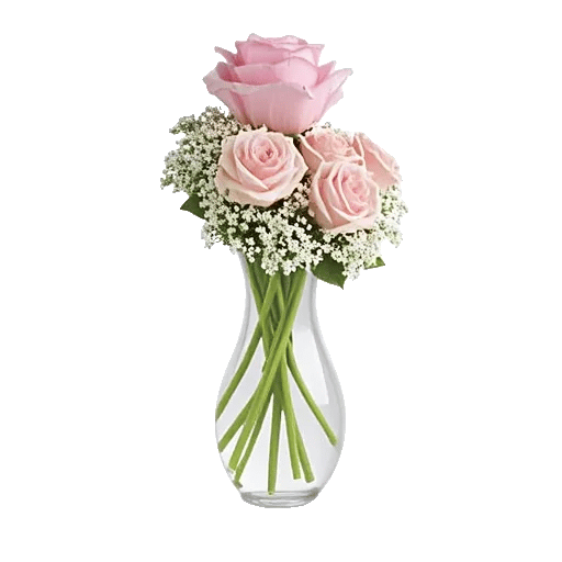 Blush Romantic Centerpiece