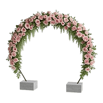 Blush Romantic Centerpiece
