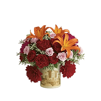 Graceful Lily Display